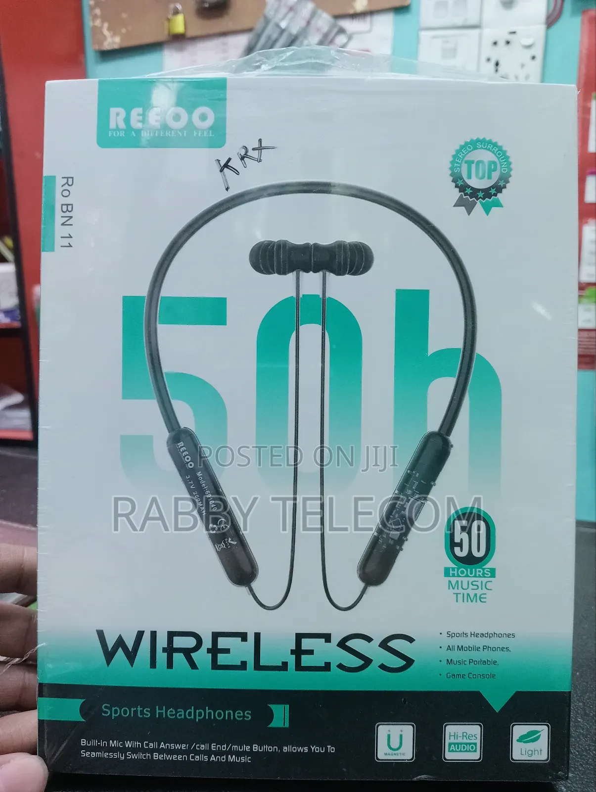 Reeoo Wireless 50h Music Time