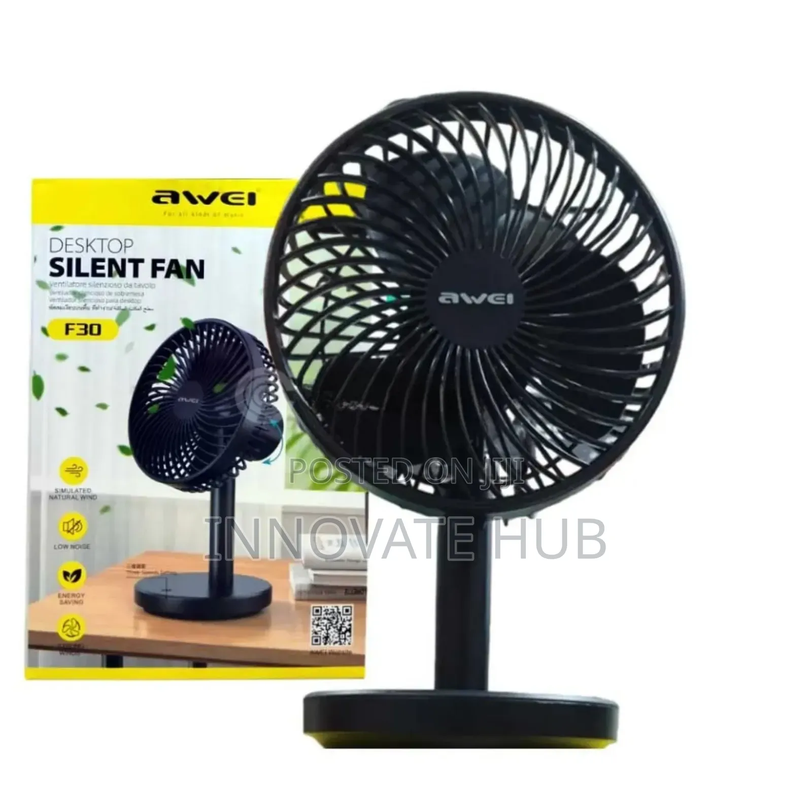 Awei F30 Mini Desktop Fan