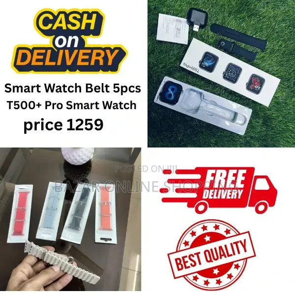 T500+ Pro Smart With Belt 5pcs