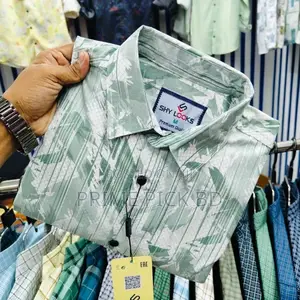 Shy Looks Pure Cotton Full Sleeve Printed Shirt for Men