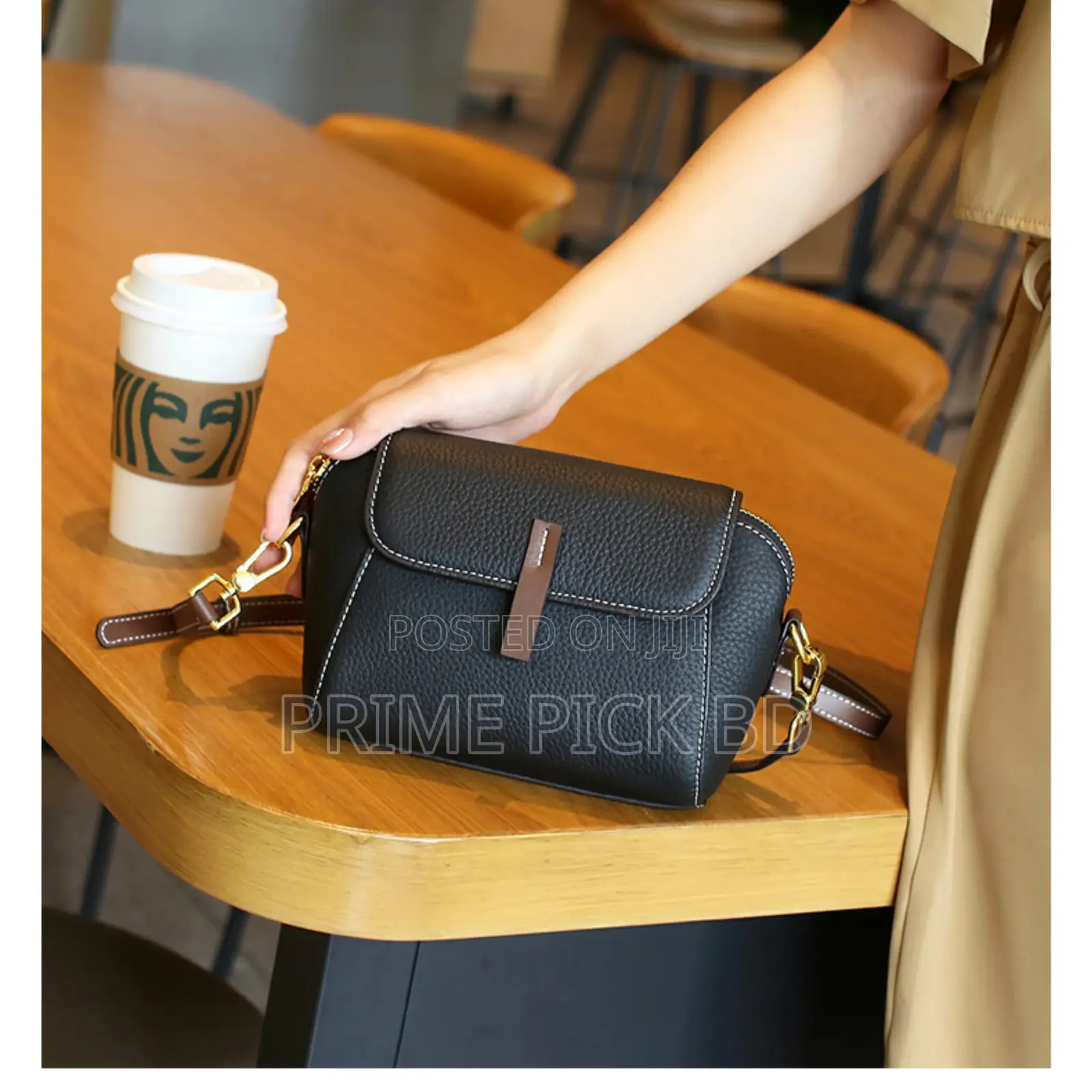 New Pu Leather Single Shoulder Light Luxury Women's Bag