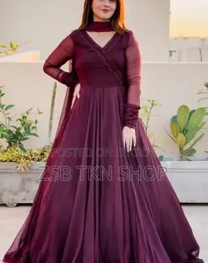 Double Part Gown Indian High Quality