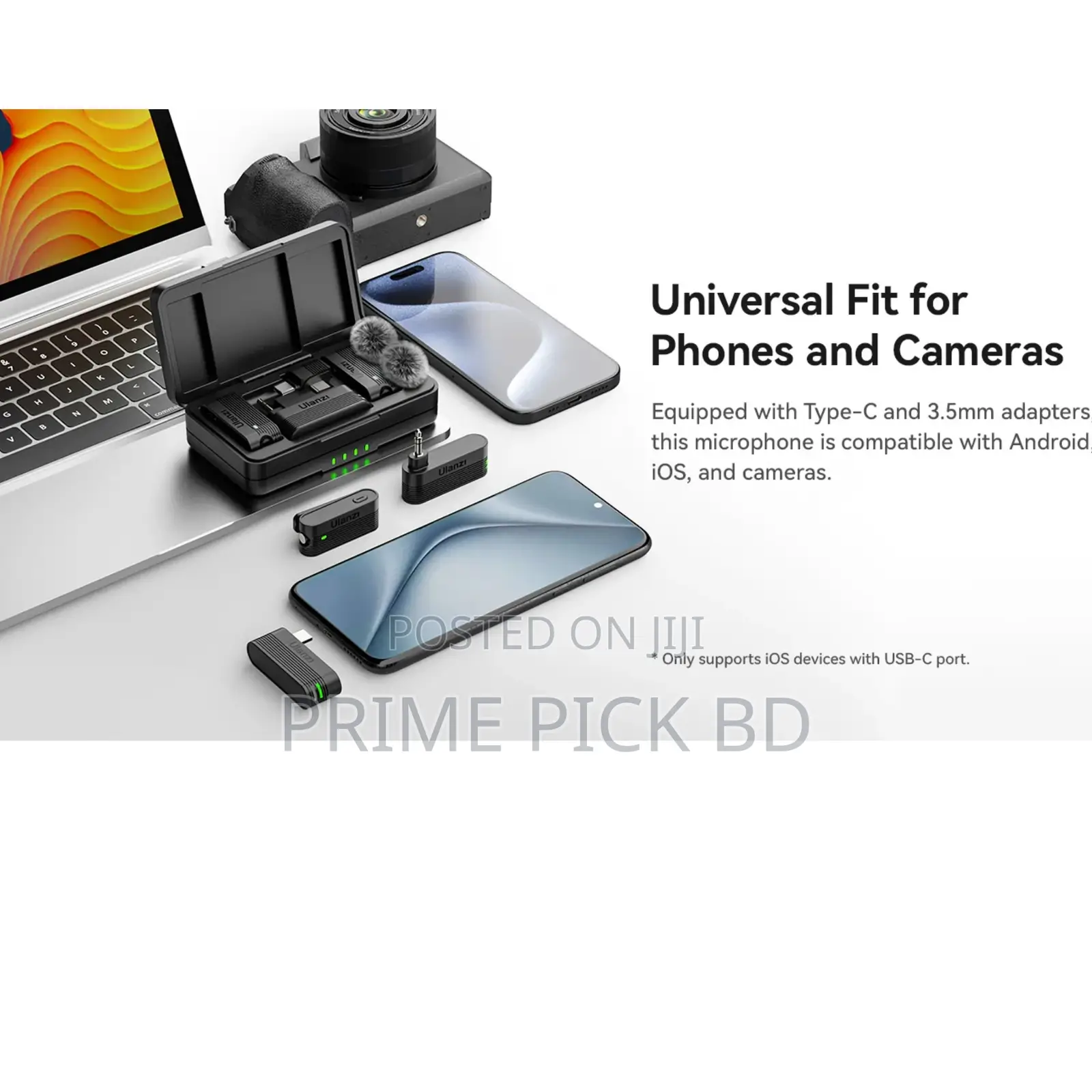 Ulanzi A100 Wireless Lavalier Microphone