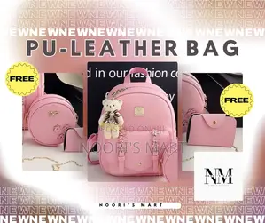 Pu Leather Bag With Free 2 Bags