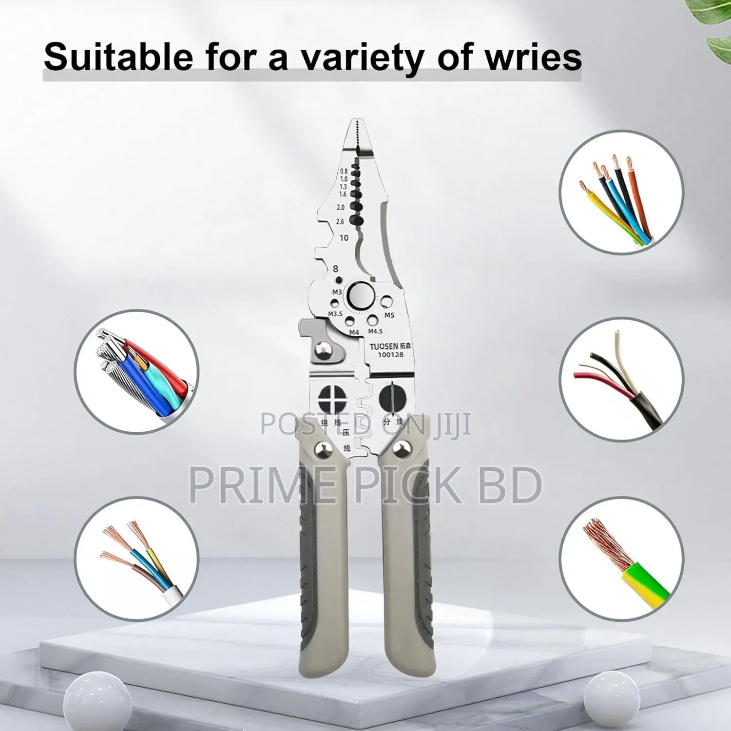 Tuosen Multi-Functional Wire Stripper Cutter