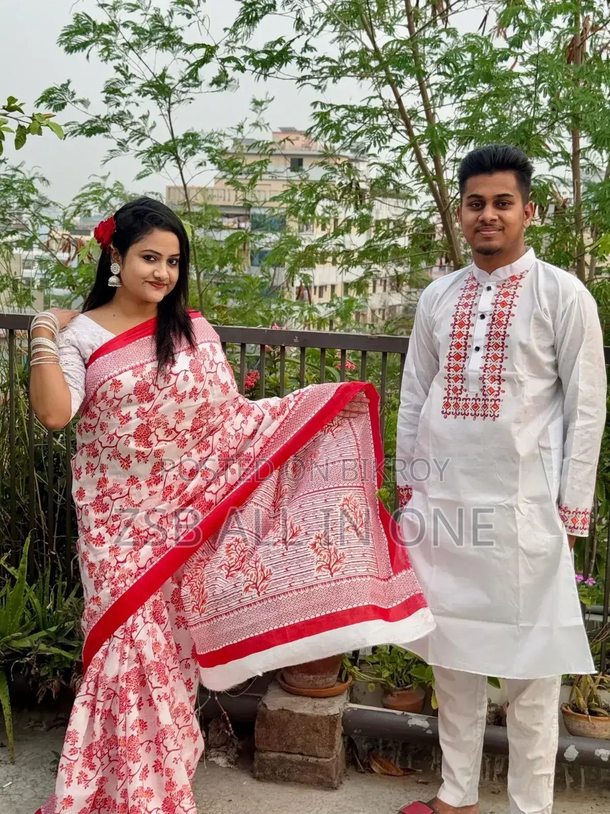 Sharee Panjabi Couple Dress New Update