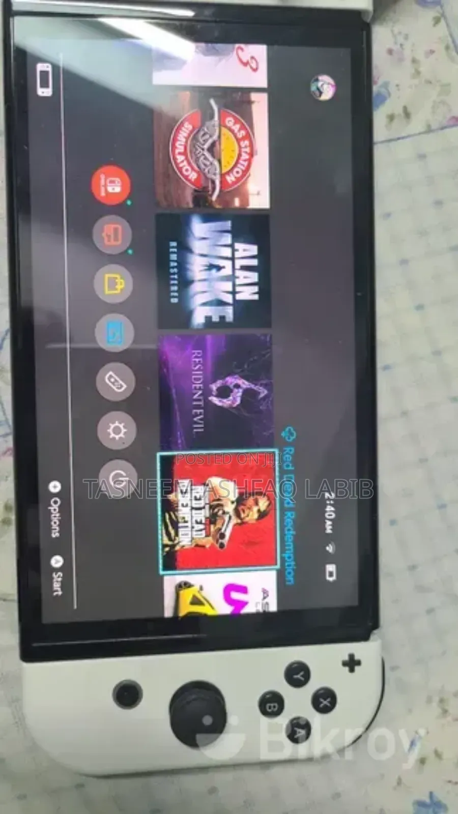 Nintendo Switch Game Account