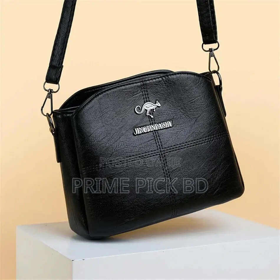 3 Layers Luxury Messenger Crossbody Bag for Women