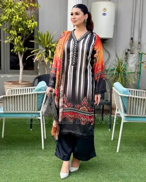 ডিজিটাল প্রিন্ট থ্রি পিস সেট