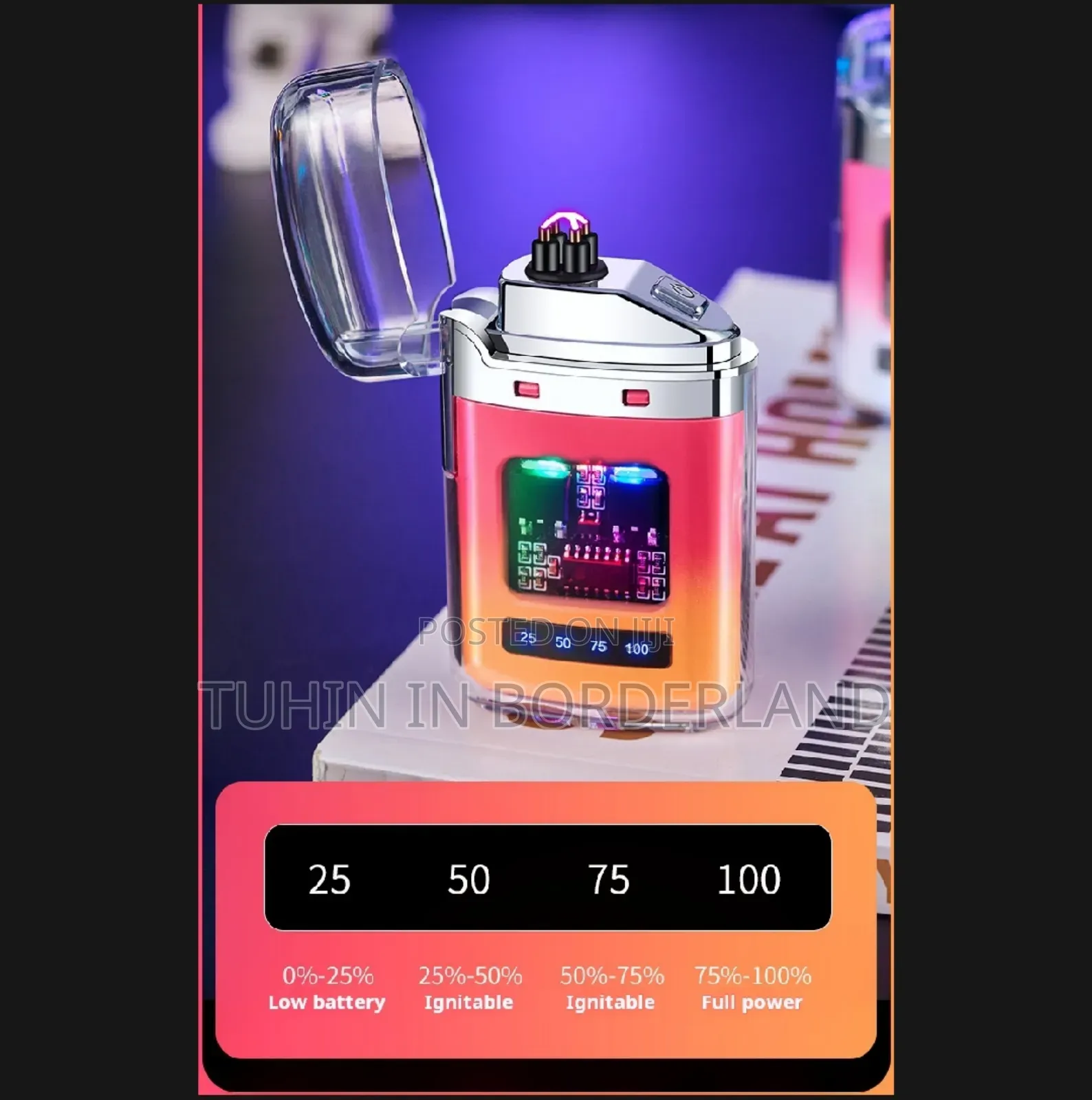 Transparent Electric Lighter