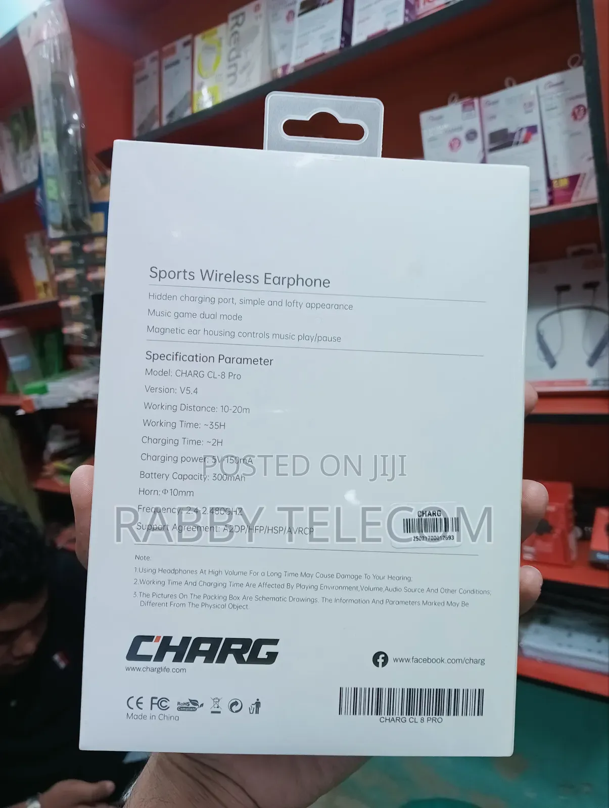 Replacement Warranty 6 Months Enc Charge Cl-8 Pro