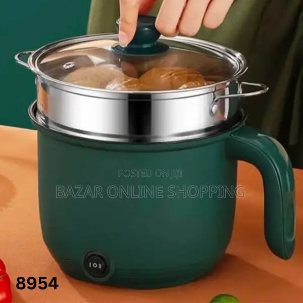 Portable Multicooker Cooking Pot With Steamer 1.9 Liter