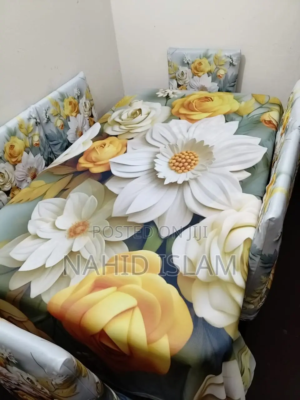 China Premium 3d Print Table Cloth Set