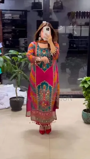 Georgette Readymade Three Piece New Products