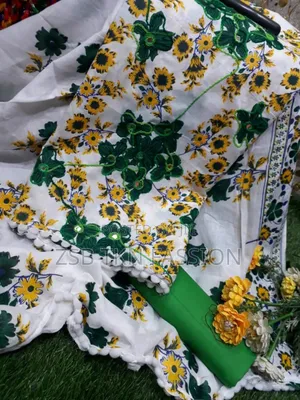 Photo - Aari Work Cotton Three-Pis.