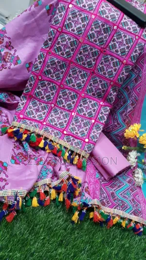 Color Aari Work
Cotton Three Back New Update Collection