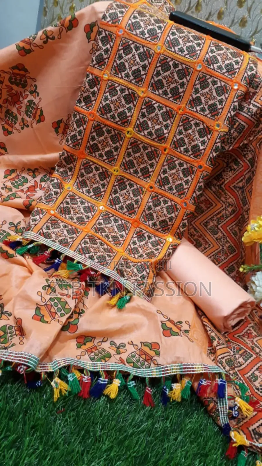 Color Aari Work
Cotton Three Back New Update Collection