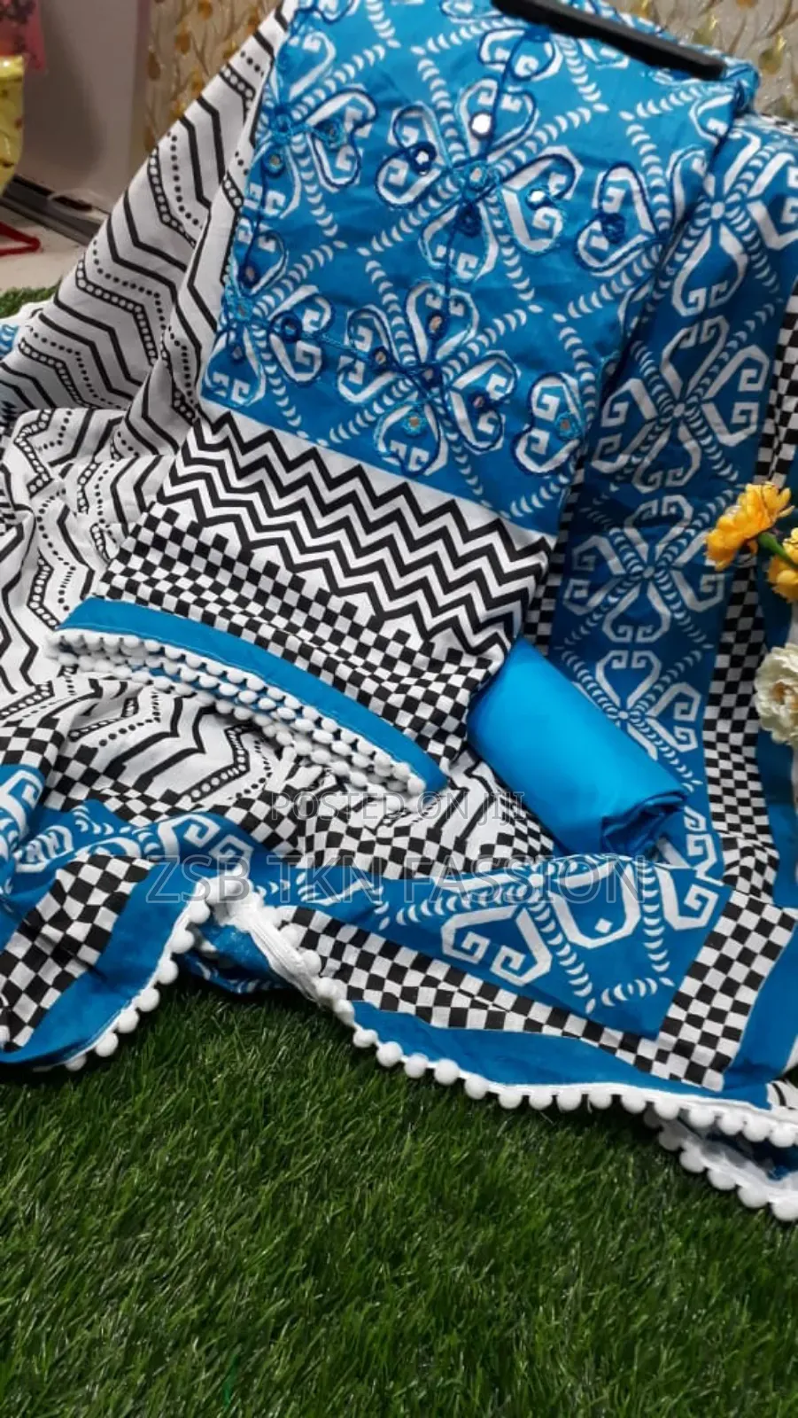 Color Aari Work
Cotton Three Back New Update Collection