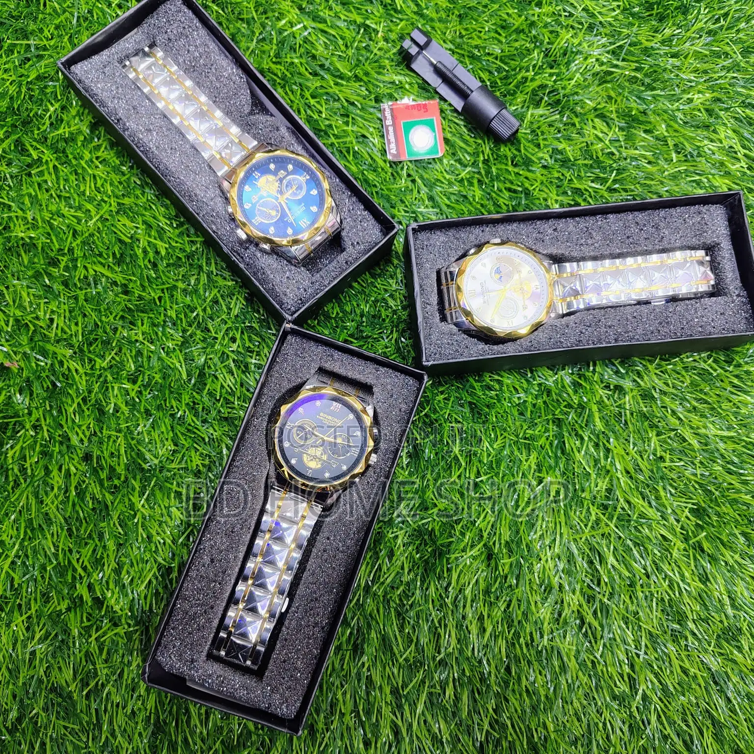 Binbond B1236 Brand Fashion Tourbillon Dial Quartz Watches M