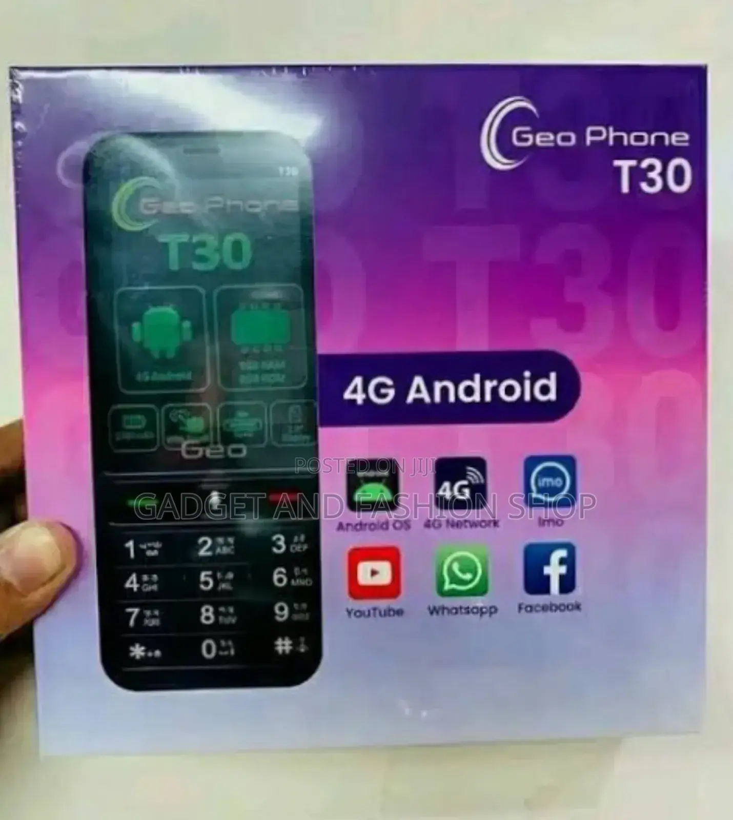 New Gionee T520 Blue