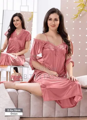 Comfortable 2 Part Night Dress New Products
