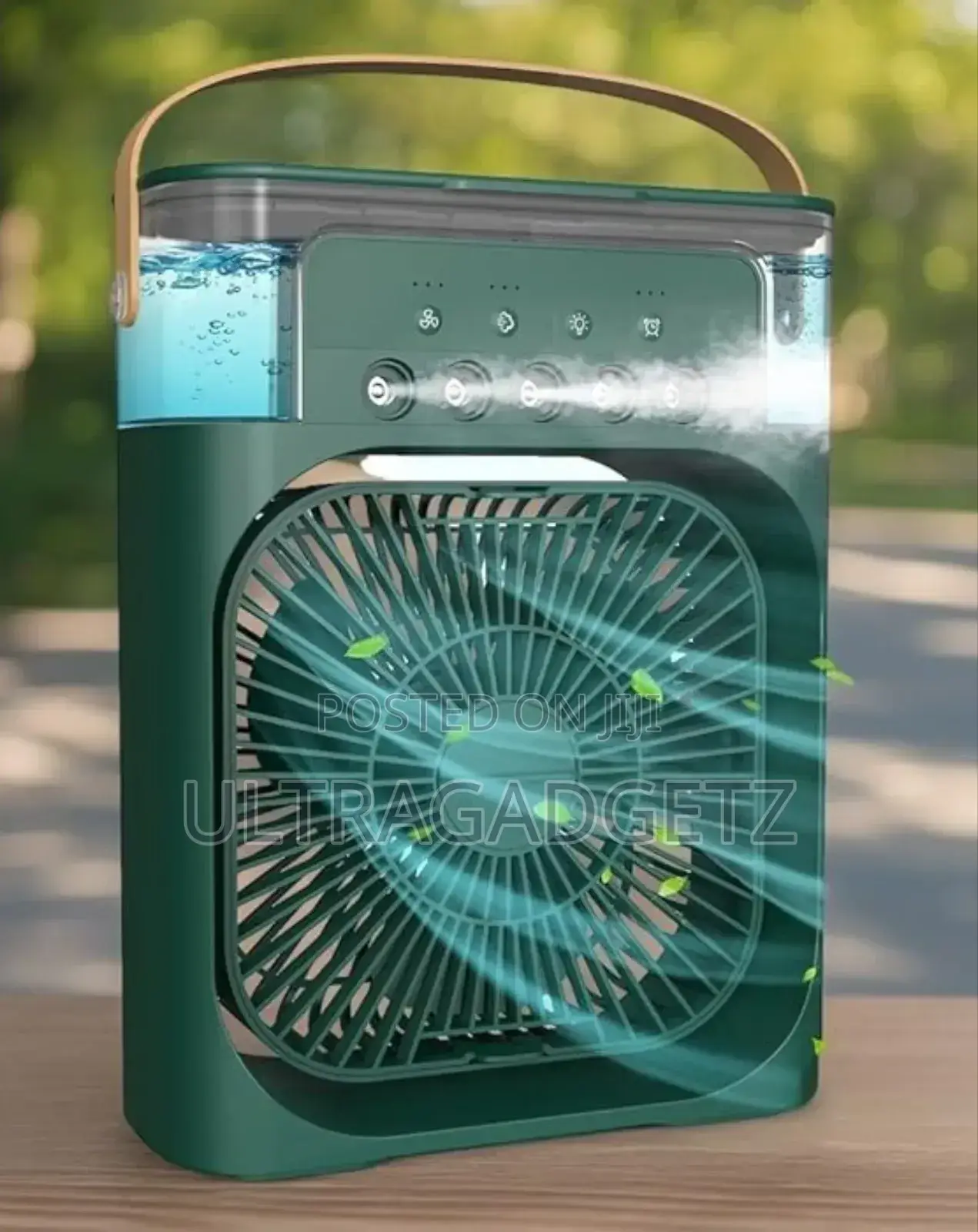 3 in 1 Air Cooling Usb Fan With Led Night Light Water Fan