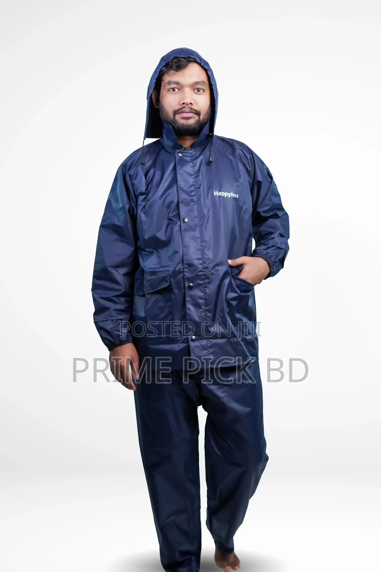 Hapilon 100% Waterproof Raincoat With Pant
