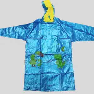 Photo - Beautiful Baby Cartoon Print Raincoat