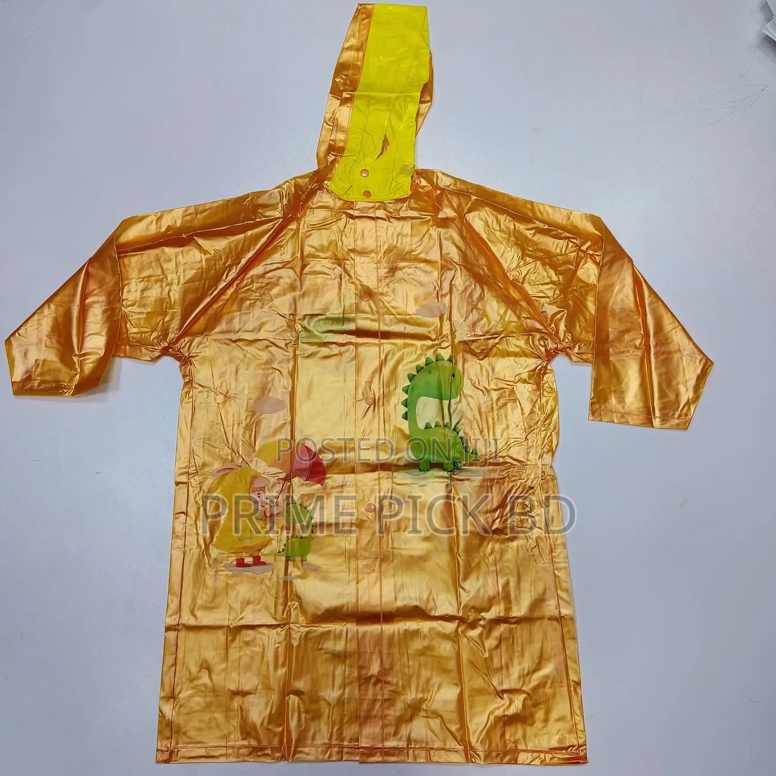 Beautiful Baby Cartoon Print Raincoat