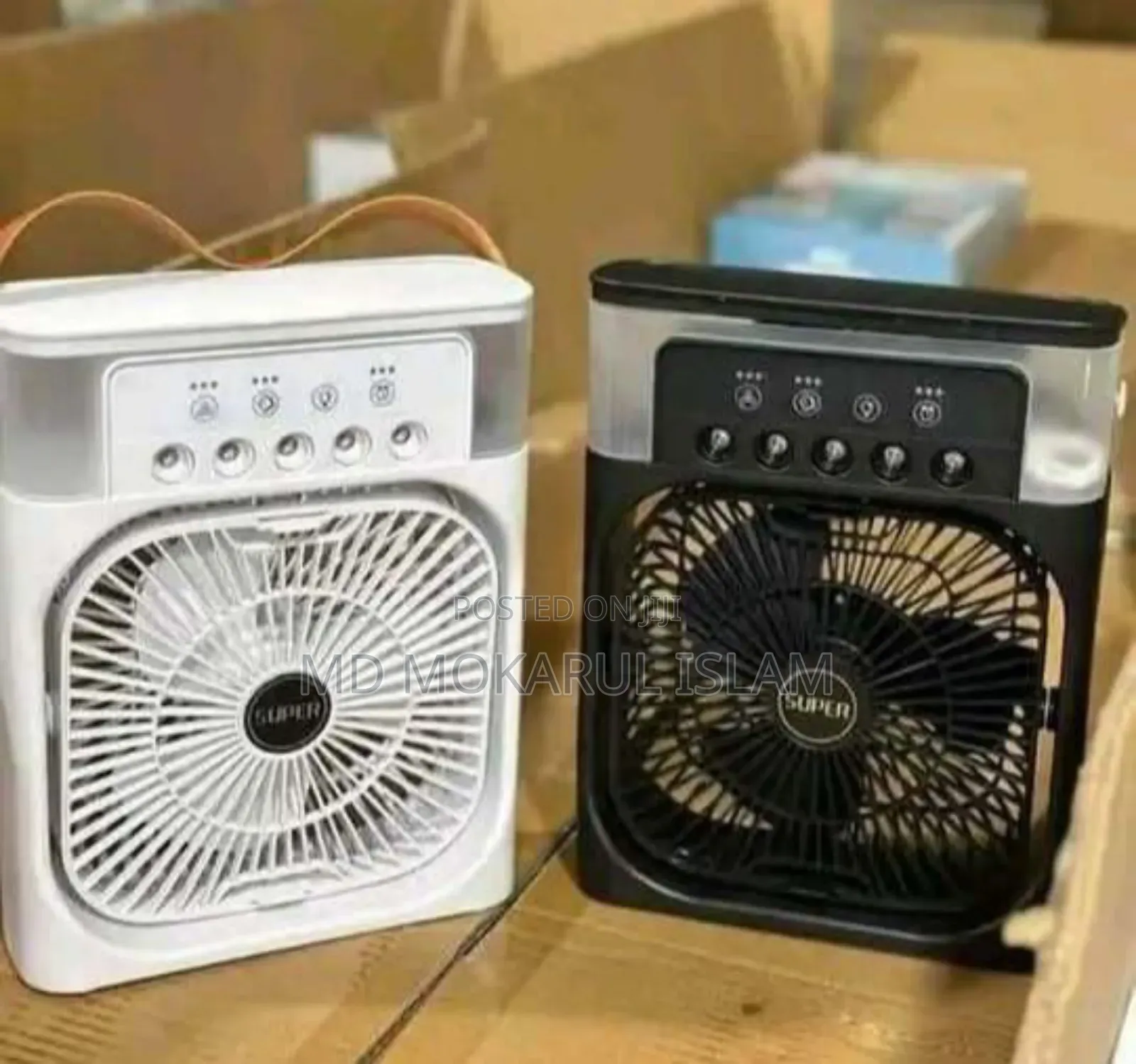 Portable Mini Air Cooler Fan With Humidifier