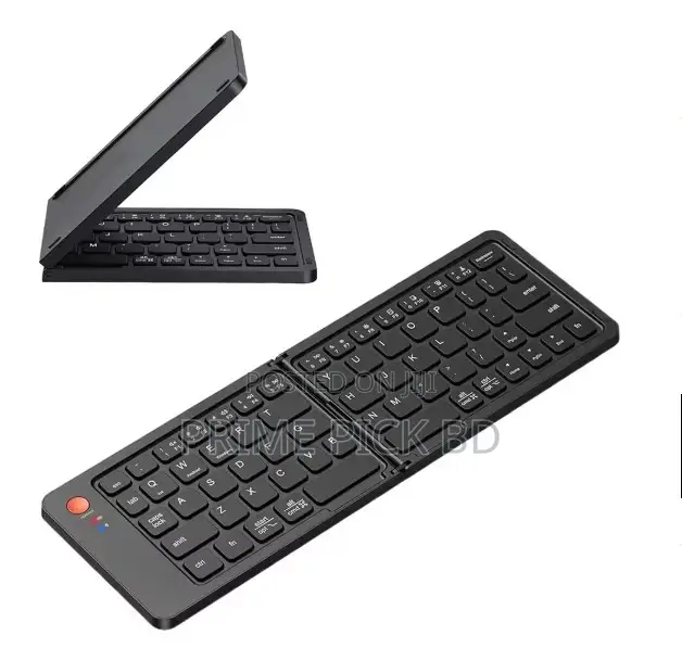 Ultra Slim Folding Pocket Bluetooth Keyboard