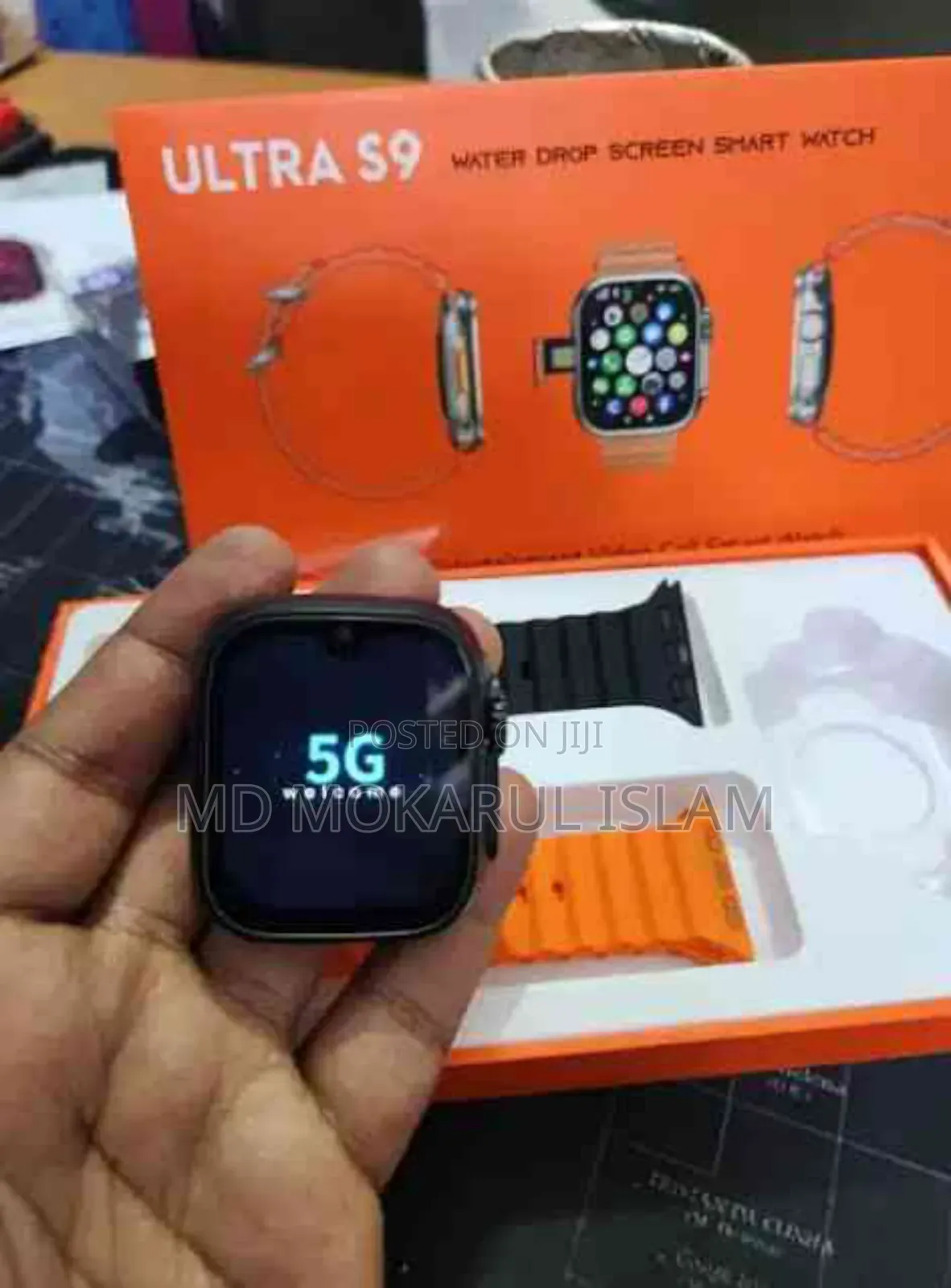 S9 Ultra 5g Android Smartwatch Dual Camera Setup