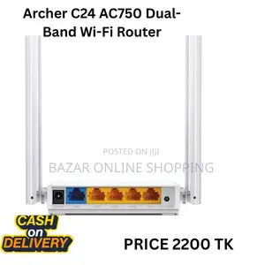 Archer C24 Ac750 Dual-Band Wi-Fi Router