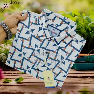 Photo - Premium Pop-corn Half Sleeve Shirt For Men Style