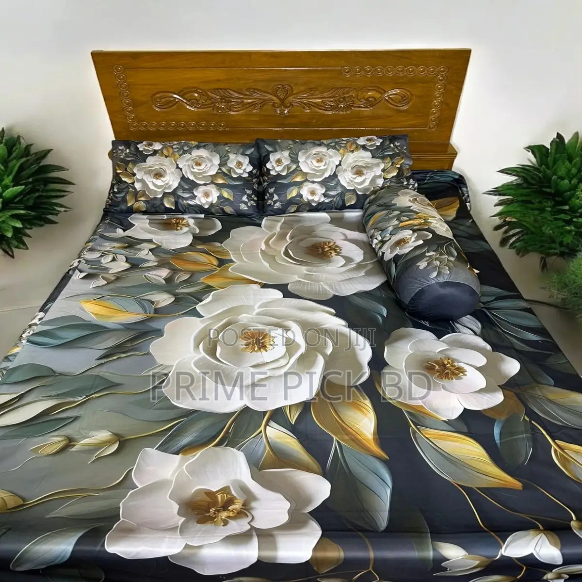 China Premium 3d Design Bed Sheet | Luxurious Velvet Bedding