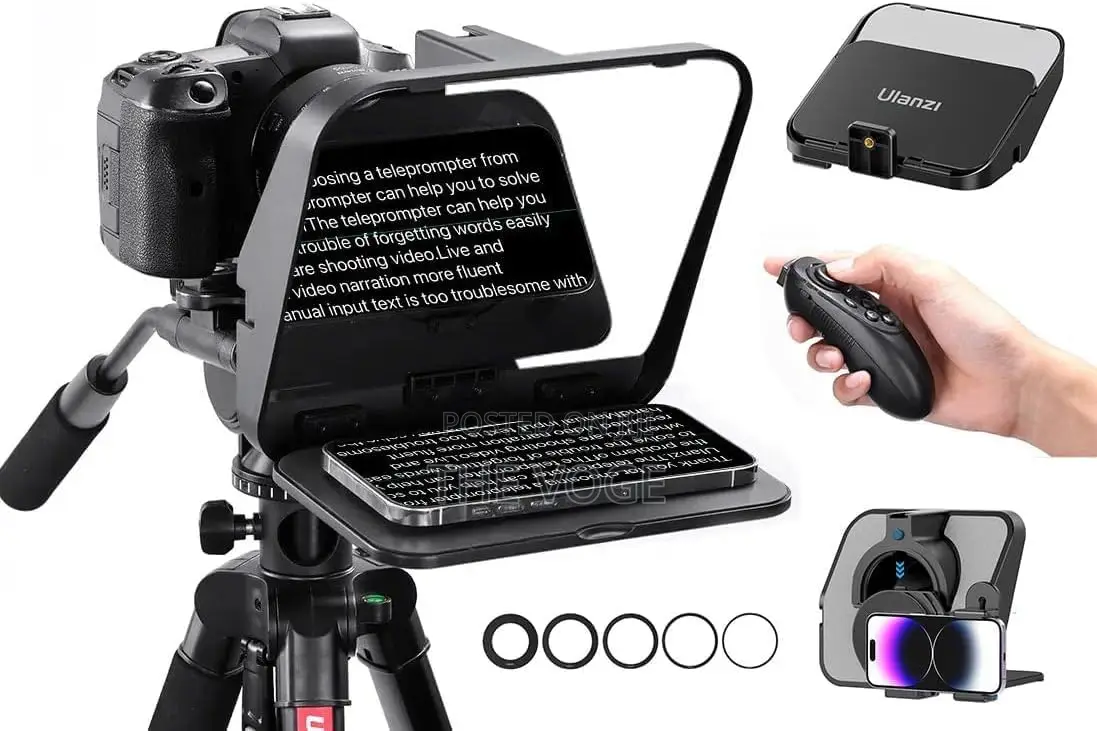 Rt02 Universal Teleprompter With Remote Control