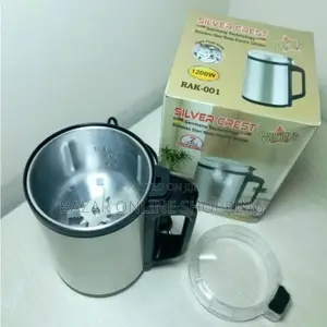 Silver Stainless Steel Electric Mini Grinder 1200 Watt