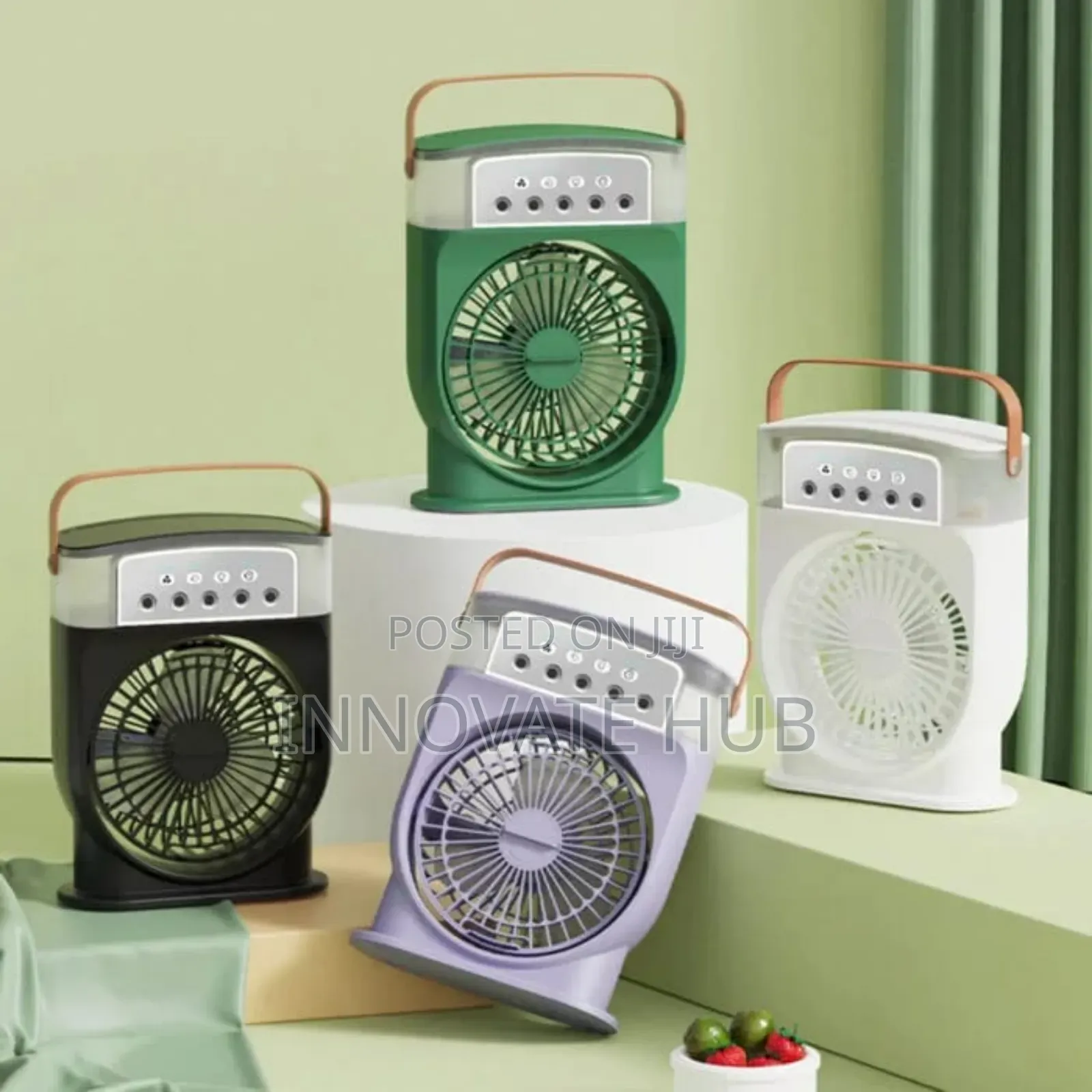 3-in-1 Air Cooling Usb Rechargeable Fan