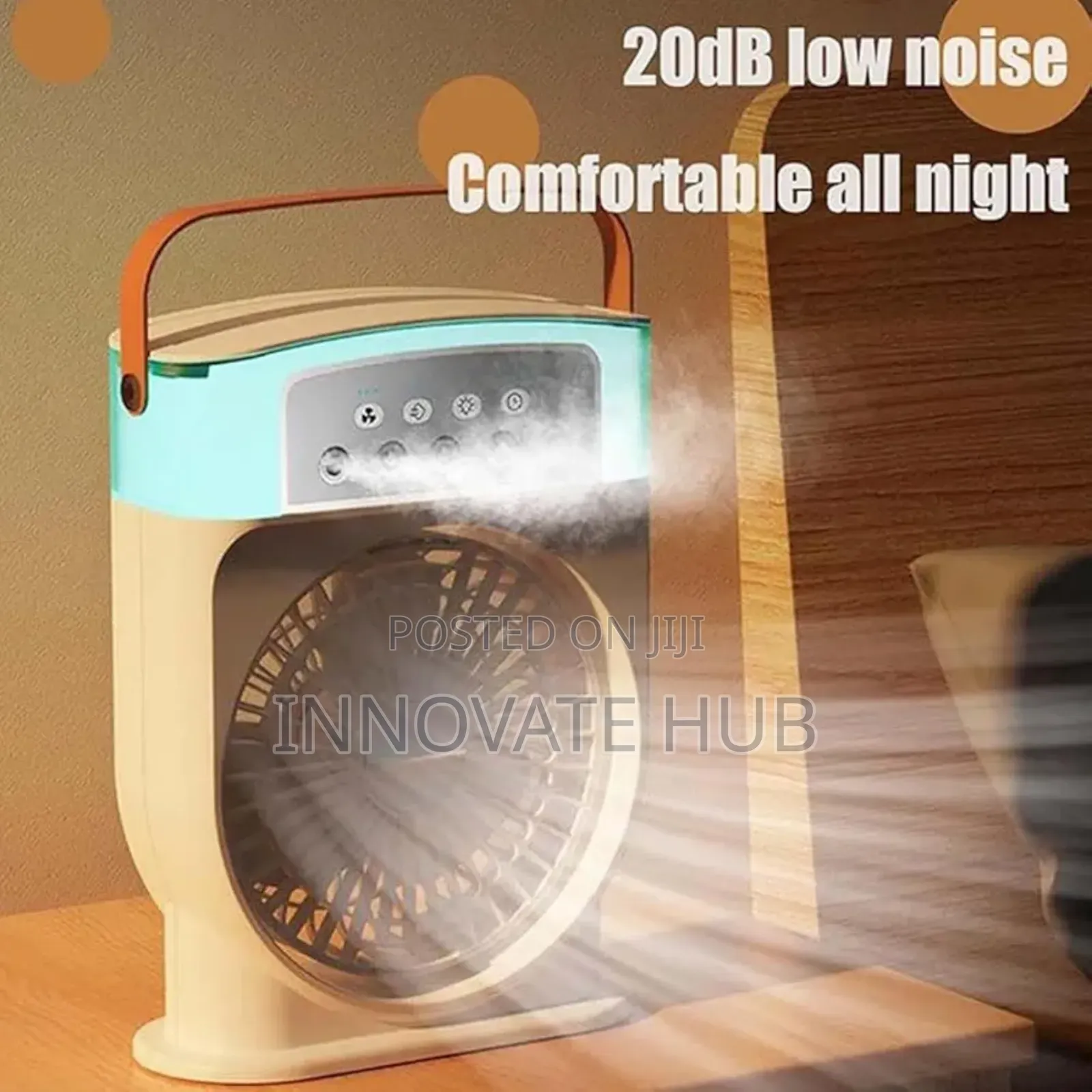 3-in-1 Air Cooling Usb Rechargeable Fan