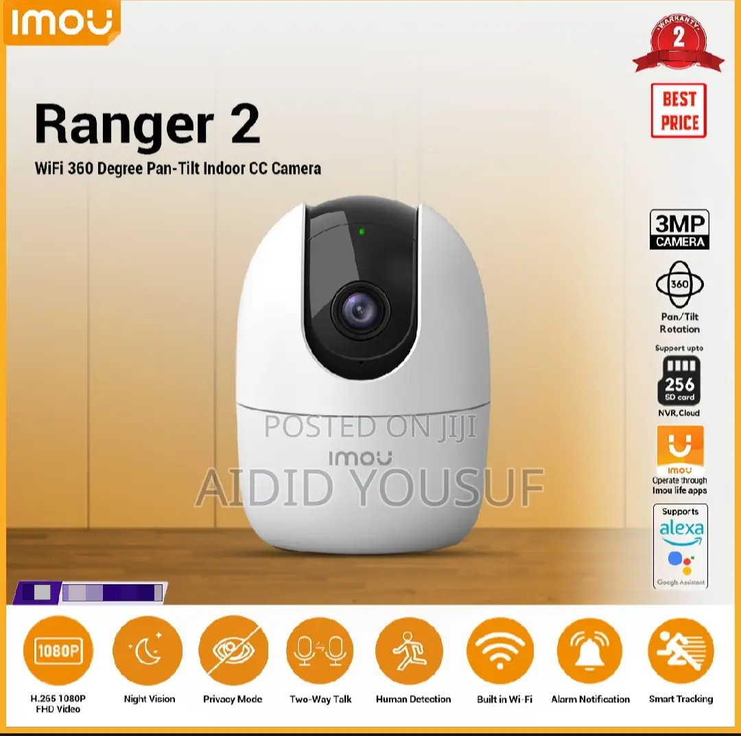 Imou Ranger 2 |3mp Indoor Smart Security Wi-fi Ip Camera