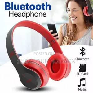 Photo - P47 - Wireless Bluetooth Headphone