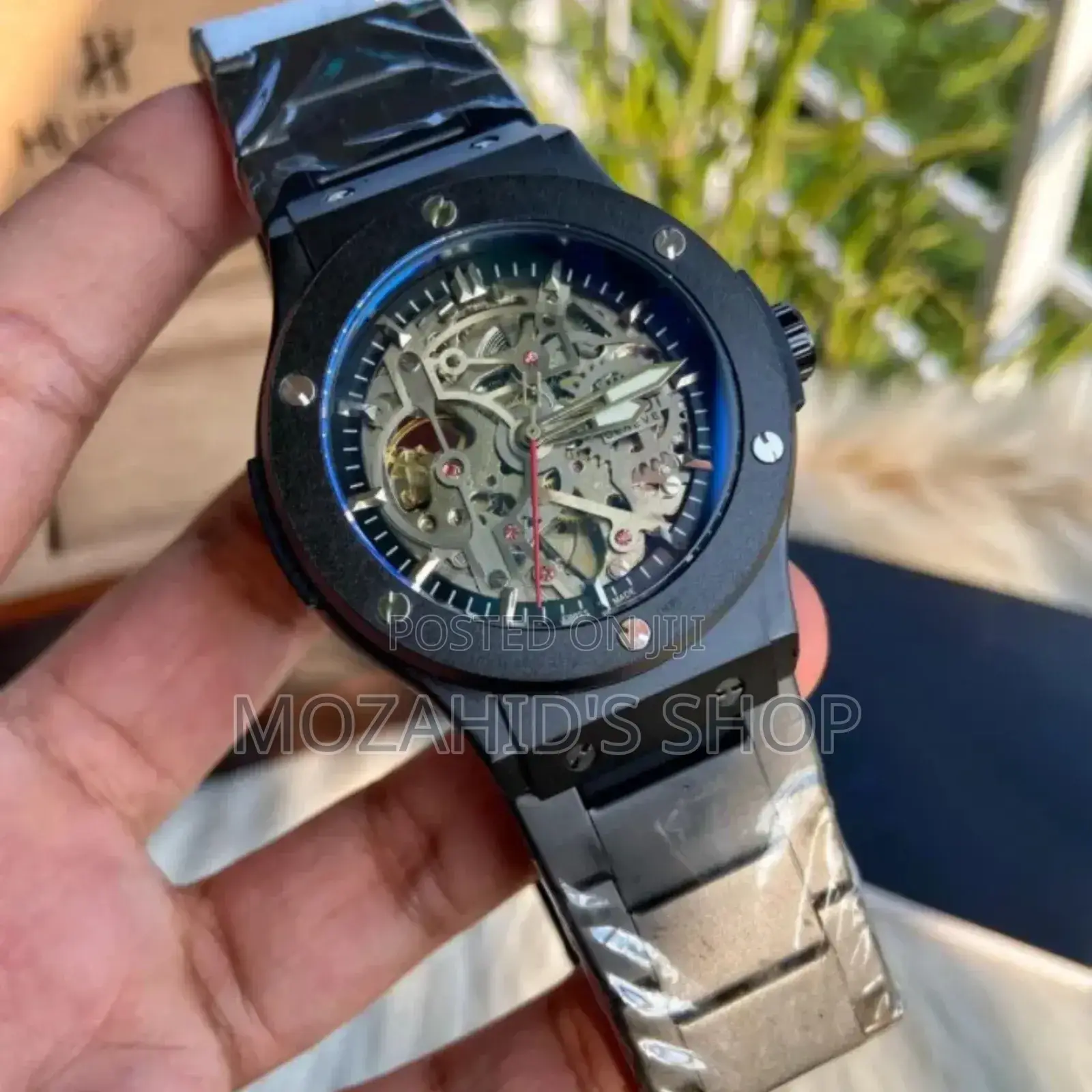 Premium Stainless Steel Strap Wrist Watch for Men(9091/92)