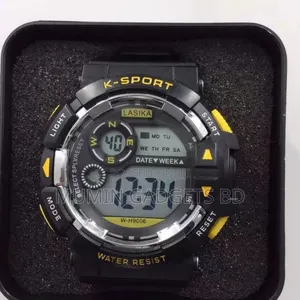 Lasika W-H9006 Waterproof Silicon Digital Watch for Men