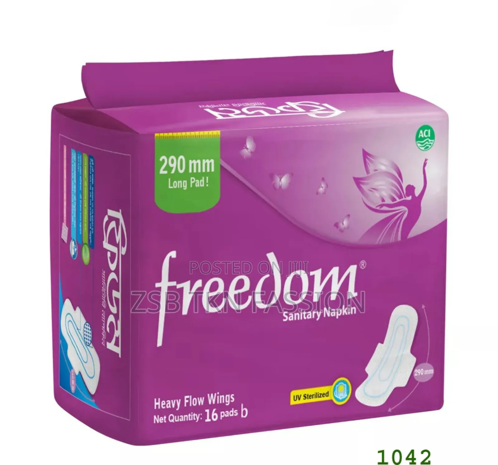 Freedom Heavy Flow Wings ( Panty System) – 16 Pads