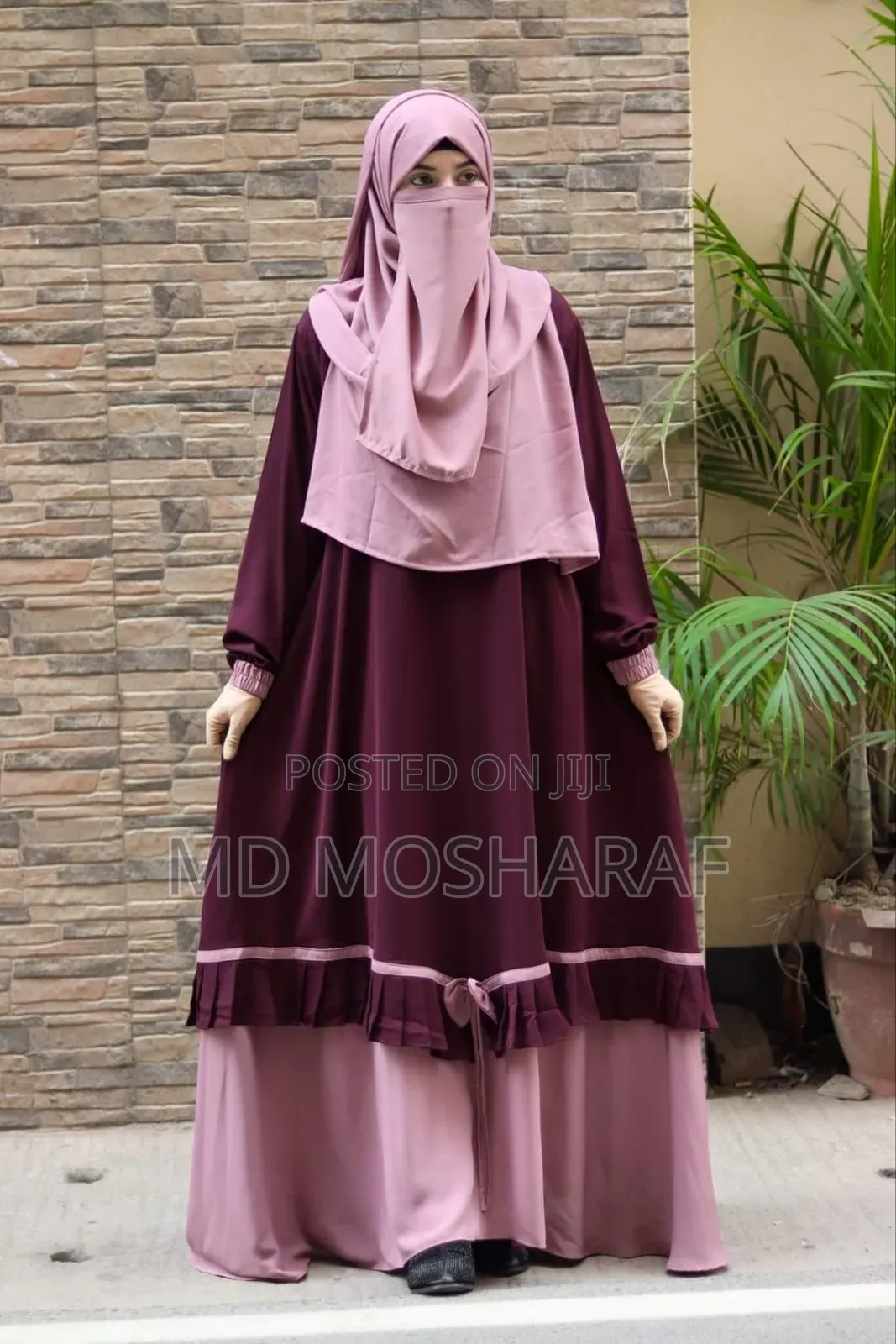 Dubai Cherry Borka (Only Borka)