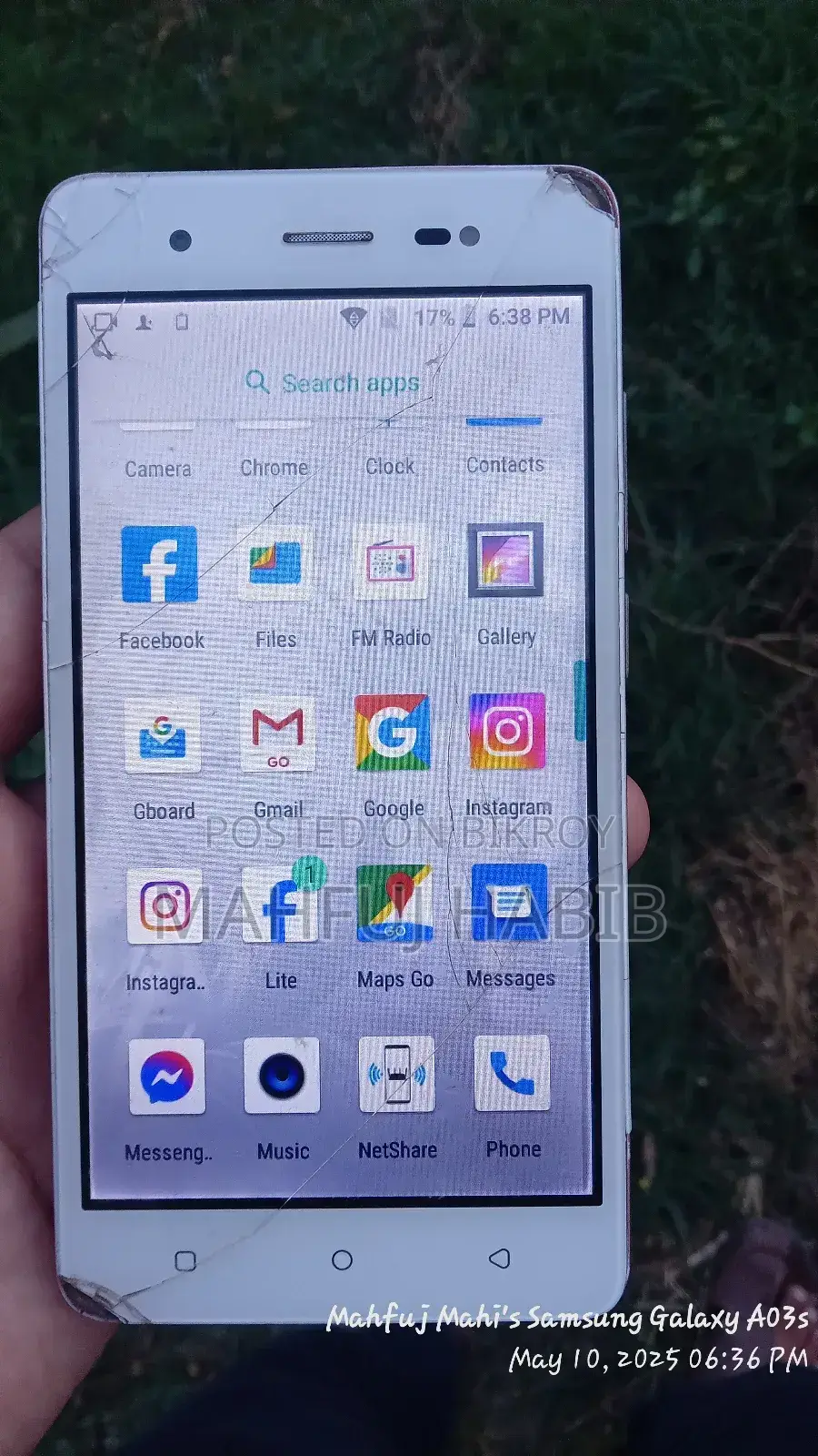 Lava Iris 42 8 GB White