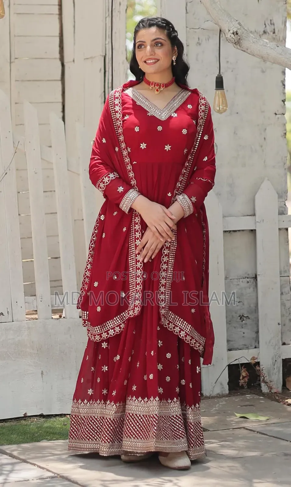 Three Piece Party Gown