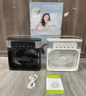 Photo - Air Cooler With Rechargable Fan