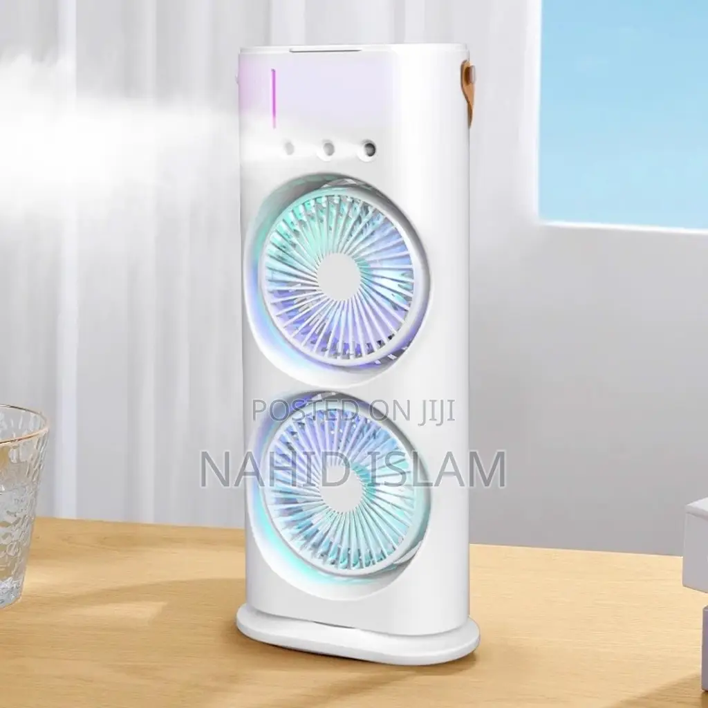 Portable Light Humidifier Double-Ended Spray Fan