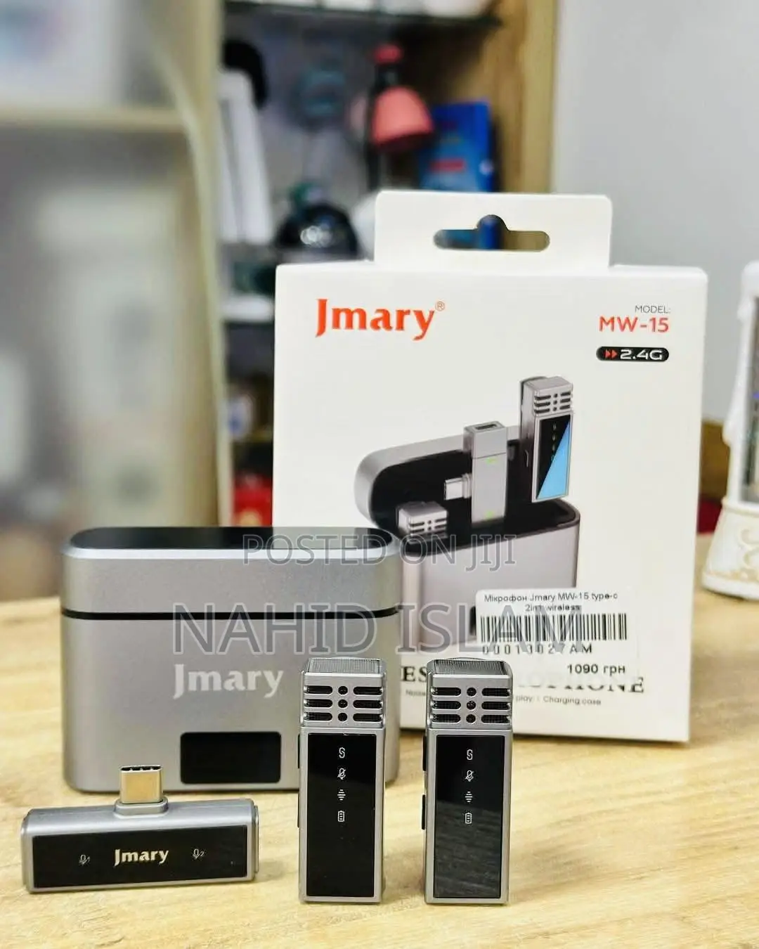 Jmary Mw-15 | Wireless Microphone Type-C | Dual Microphone